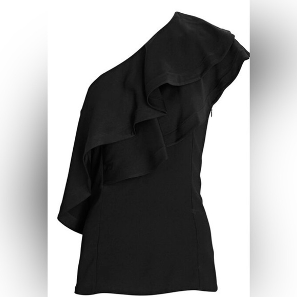 NWT  3.1 phillip lim womens drapey one shoulder blouse - Picture 1 of 11